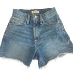 Madewell The MomJean Denim Shorts Women's Size 25 Midrise 4" Inseam Boho Classic Photo 0