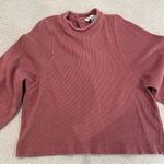 Madewell  Pink Long Sleeve Top Photo 4