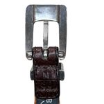 Brighton Cabonas Leather Belt Womens M 30 Multicolor Horse Hair Concho Western Photo 11