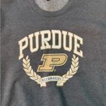 Gildan Purdue gray crewneck Sweater Photo 2