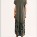 We The Free  to the max xs green & black maxi dress Photo 1