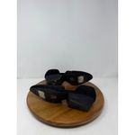 Eileen Fisher Black Suede Elastic Strap D'Orsay Block Heel Pumps Shoes 7.5 Photo 8