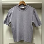 appleseed's  silk mock neck ribbed sweater size XL Photo 0