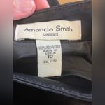 Amanda Smith  Black Halter Sheath Mini Dress Photo 7