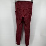 Athleta Salutation Stash Pocket Softluxe Tight UPF 50+ Powervita High Red XS Photo 5