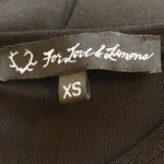For Love & Lemons  Black Lulu Skater Dress XS Photo 6