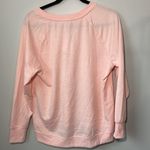 Workshop Republic Clothing  pink blush gold snowflake sweater Photo 6