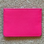 Evereve Neon Pink Card Case Wallet Photo 2