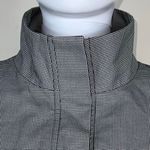 Carlisle Vintage  Black & White Mini-Houndstooth Silk Blend Jacket Photo 1