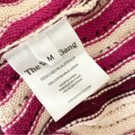 The Wolf Gang Anthropologie Lucid Knit Mini Dress Wavy Stripe Flared Sleeve Sz M Pink Size M Photo 11