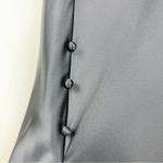 NWT J.ING Black Draped Collar Slip Midi Dress Photo 7