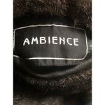 AMBIENCE 100% leather revisable jacket size L. Black Photo 9