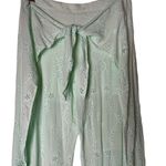Young Fabulous and Broke Geneva Eyelet Embroidered Wide Leg Slit Pants Photo 4