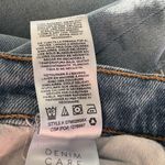 Kensie SZ 4/27 Ultimate High-Rise Skinny Crop Jeans Distressed Frayed Hem Light Photo 8