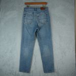 Lucky Brand  Jeans Womens 10/30R Blue High Rise Mom Jean Drew Button Fly Stretch Photo 1