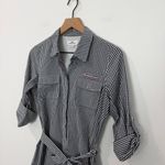 Vineyard Vines Harbor Gingham Shirt Dress size 6 Blue White Photo 2