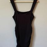 Mable Womens Medium Bodycon Cut Out Front Twist Mini Party Going Out Black Dress Photo 1