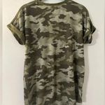 Lucky Brand  Short Sleeve Camo T-Shirt Women’s Medium Shirt Green Photo 2