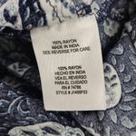 Patrons of Peace  Navy Boho Skorts Size Small NWT Dark Blue Paisley Shorts Photo 5