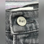 Reformation Star Jeans High Waist Black Grey Straight Leg size 30 Photo 3