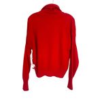 Evolution  Solid Red Ultra Soft Knit Sweater Sz XL Photo 5