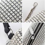 Bling Bling Crystals Evening Clutch Bag for Women Girls Sparkling Crossbody Bag Wedding Prom Party Club Purses Handbags Photo 4