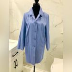 Weatherproof Cute light blue trench coat 🌷🌷🌷 Photo 3