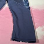 Athleta Revolve Leggings Stride Capri Pant Legging Deep Indigo Women size Medium Photo 12