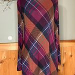 Maurice's  Multicolor Plaid Long Sleeve Dress With Pockets. Photo 0