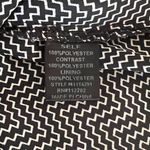 Greylin  Black and White Patterned Sleeveless Blouse Photo 7