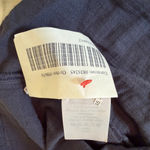 Quince NWT  100% Organic Cotton Gauze Tiered Maxi Dress Navy Sz M Photo 4