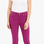 Mossimo Denim Mossimo Premium Denim Curvy Skinny Jeans Size 10 Purple Casual Pants Photo 0