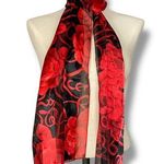 Vintage Rose Scarf Valentine's Day Semi Photo 0