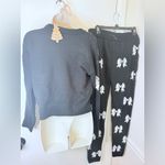 Poof! Merry Christmas By POOF NY 2 Piece Set Black And White Bows Acrylic Photo 3