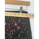 Free People  Black Lace Floral Mini Skirt S Coquette Cottagecore Whimsygoth Y2K Photo 6