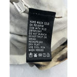 August Silk Womans Medium Animal Print Long Sleeve Clip Front Ruffles Cardigan Photo 4