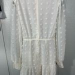 Love X Design Rina Long Sleeve Dotted Chiffon Lace Trim Dress Size Mediu… Size M Photo 8