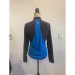 Under Armour C-201) HeatGear Fitted 1/4 Zip Pullover Shirt Womens Medium charcoal Photo 3