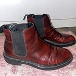 Vagabond Burgundy Leather pull on Chelsea Boots Sz 7 Photo 7