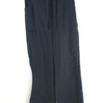 Carhartt Women's Black Drawstring Waist Mid Rise Wide Leg Scrub Work Pants XS Photo 0