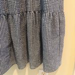 Gal Meets Glam Gingham Checkered Tiered Midi Dress 10 A-line Cottagecore Prairie Photo 3