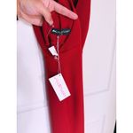 Jill Stuart NWT  Occasion High Neck Evening Gown A-line Maxi XS Red Formal Event Photo 7