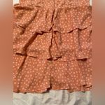 Forever 21 Pink Floral Tiered Ruffle dress Photo 5