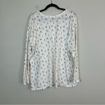 Lane Bryant | Long Sleeve White Skiing Winter Printed Tee Size 22/24 Photo 3