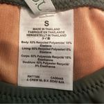 J.Crew ‎ Heritage 1989 High Leg Bikini Bottom Women's Small Cool Cypress Beach Photo 6