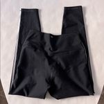 YPB SculptLUX Side Stripe 7/8 Length Legging Black White Size Large Photo 6