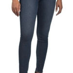 Natural Reflections  High Rise Slim Leg Dark Wash Denim Jeans  Photo 0