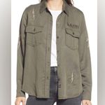 Rails  Loren military shirt in olive Photo 0