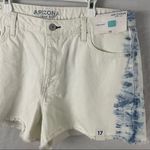 Arizona Jeans Arizona Jean high rise denim tie dye shorts juniors Size 17 Photo 1