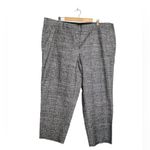 Lane Bryant NWT Black White Tweed Ankle "The Lena" Pants Photo 1